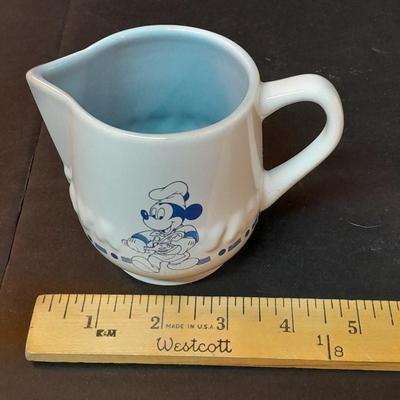 Disney Gourmet Mickey sugar and cream dishes