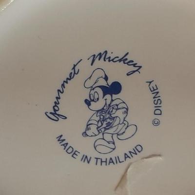 Disney Gourmet Mickey sugar and cream dishes