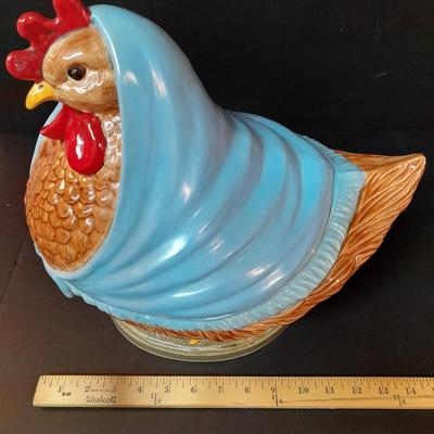 13" Chicken Cookie jar