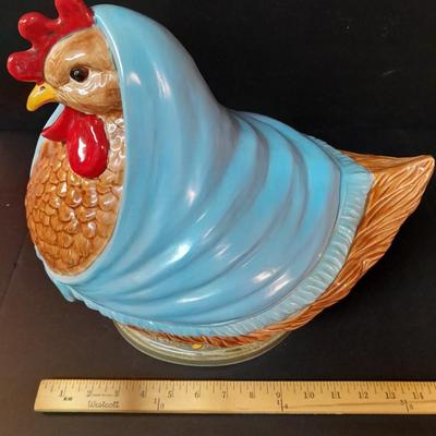 13" Chicken Cookie jar