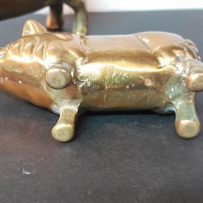 Three little Brass Pigs