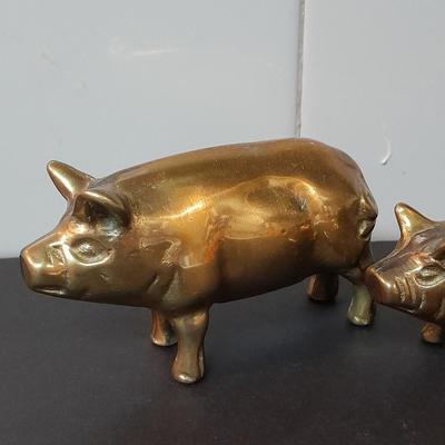 Three little Brass Pigs