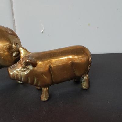 Three little Brass Pigs