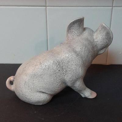 Two Ceramic Pigs