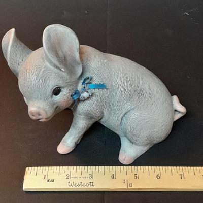 Two Ceramic Pigs