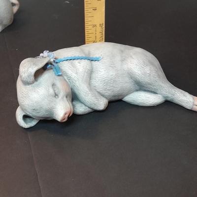 Two Ceramic Pigs