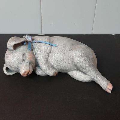 Two Ceramic Pigs