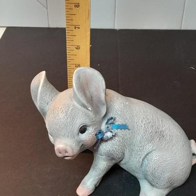Two Ceramic Pigs
