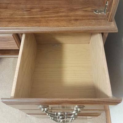 Keyed Roll top writing / office desk with Vaghn Furniture chair