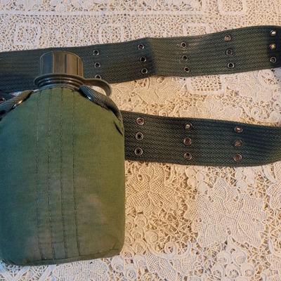 Hunting Canteen with Belt