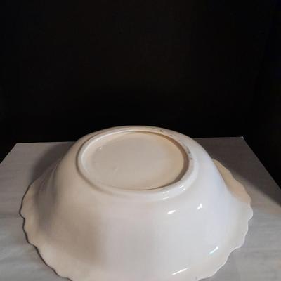 Vintage Atner's Pottery signed wash basin and Pitcher.