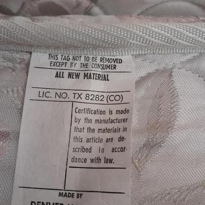 King Sized bed headboard, Metal Frame with Monarch Supreme pillow top Firm mattress & Box springs