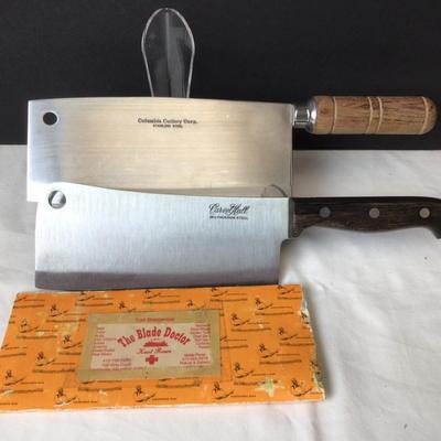 506 Columbia Cutlery Co. Carvel Hall Meat Cleaver Lot
