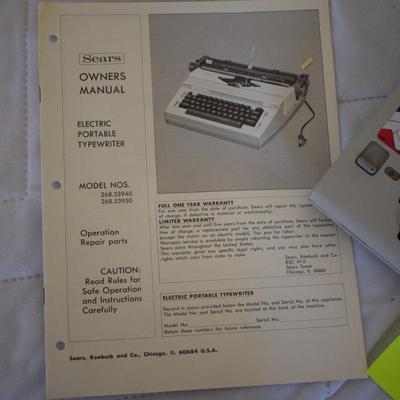 Sears Electric Word processer