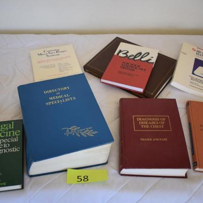 Lot of Books Medicine