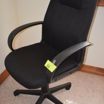 Black office chair