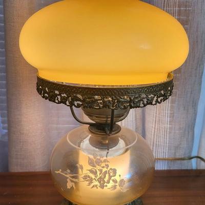 Hurricane Parlor Lamp