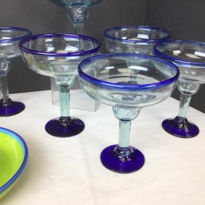 522 PIER ONE Margarita Glass Lot