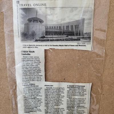 Signed Grand Opening Country Music Hall of Fame
