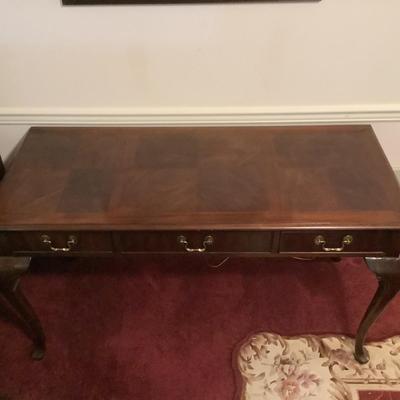 Lot 527 National Mt. Airy Writing Desk and Williams Furniture Corp Chair