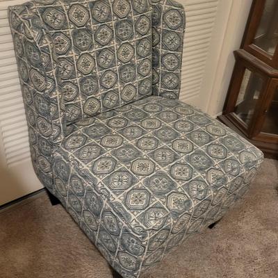Blue/Gray Chair