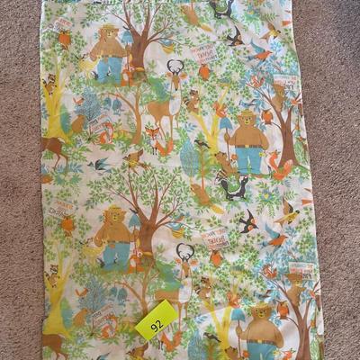 Smokey The Bear Flat sheet Twin