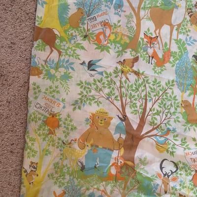 Smokey The Bear Flat sheet Twin