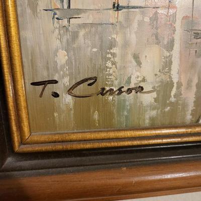 3 T. Carson / Caroline C. Burnett Artwork
