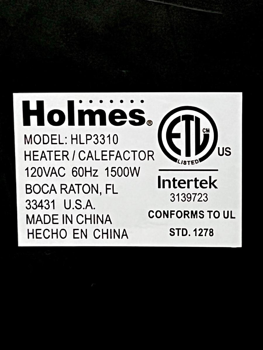 HOLMES EcoSmart Temperature Space Heater