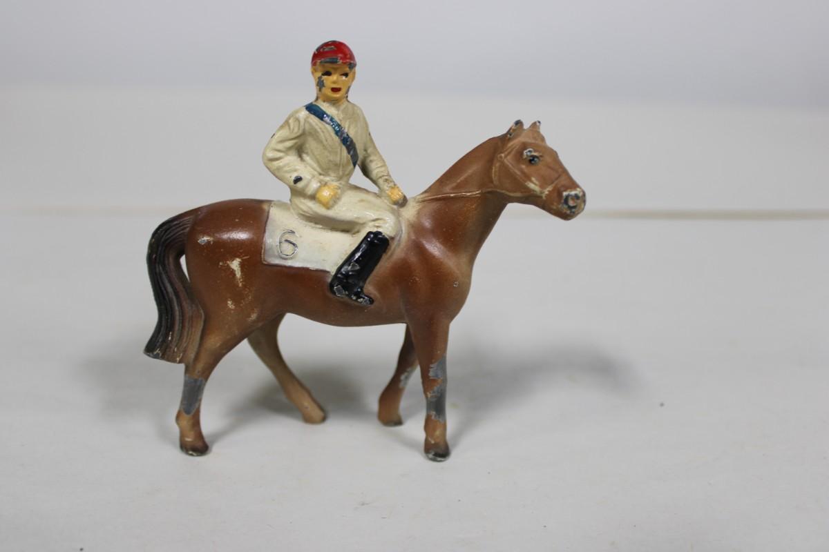 Lead Horse With Jockey
