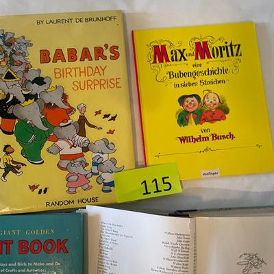 Lot of 4 Kids books