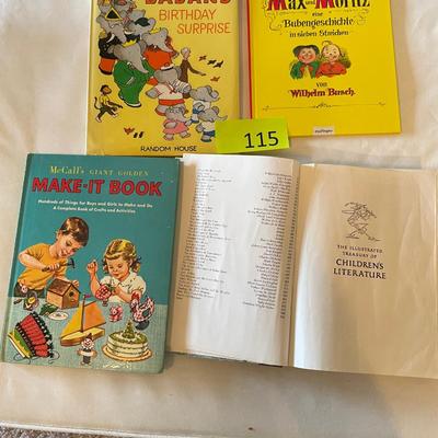 Lot of 4 Kids books