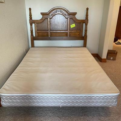 Vintage 80s Queen Bed