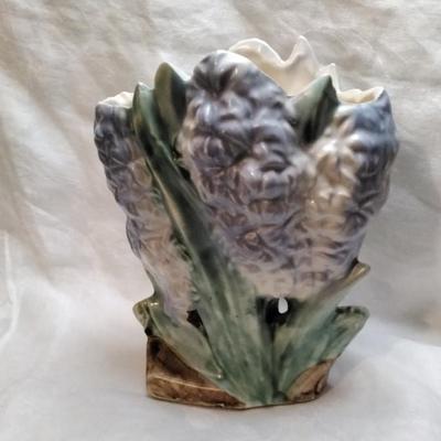 Rare McCoy Blue Hyacinth Vase