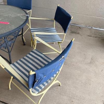 Vintage Patio Table Set