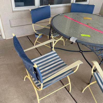 Vintage Patio Table Set