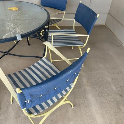 Vintage Patio Table Set