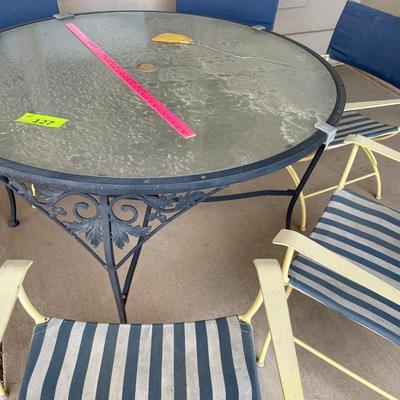 Vintage Patio Table Set
