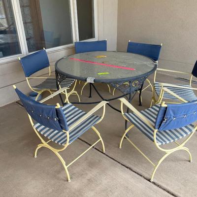 Vintage Patio Table Set