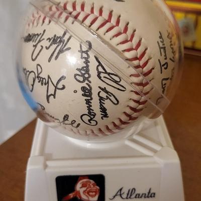 Atlanta Braves Signed Baseball