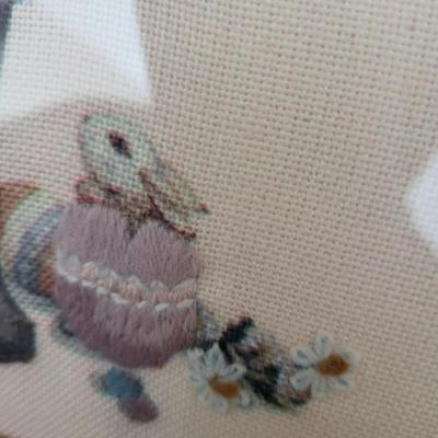 2 Frames of Needlepoint