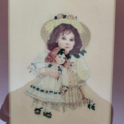 2 Frames of Needlepoint