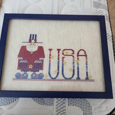 3 Pieces of Needlepoint Artwork