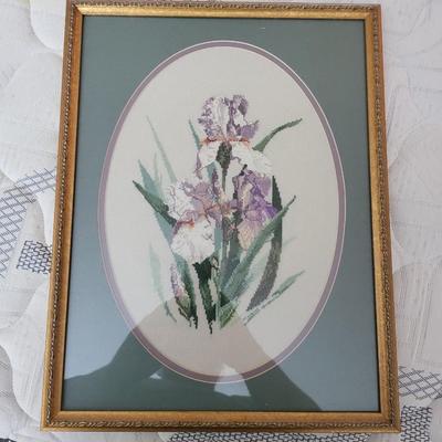 3 Pieces of Needlepoint Artwork