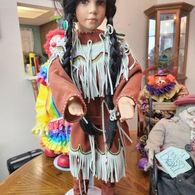 8 Large Collectable Dolls