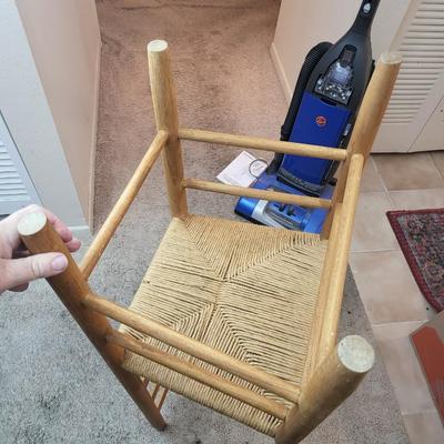 Oak Chair with Split Oak Seat