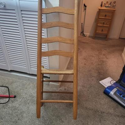 Oak Chair with Split Oak Seat
