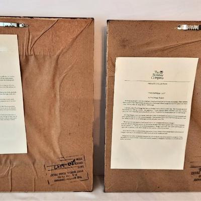 Lot #61  Pair of Bombay Company Panel Art Pieces