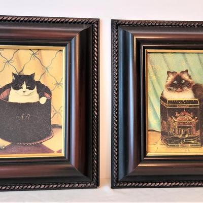 Lot #61  Pair of Bombay Company Panel Art Pieces