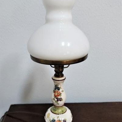 Lot #67  Vintage Small Accent Lamp - Italy
